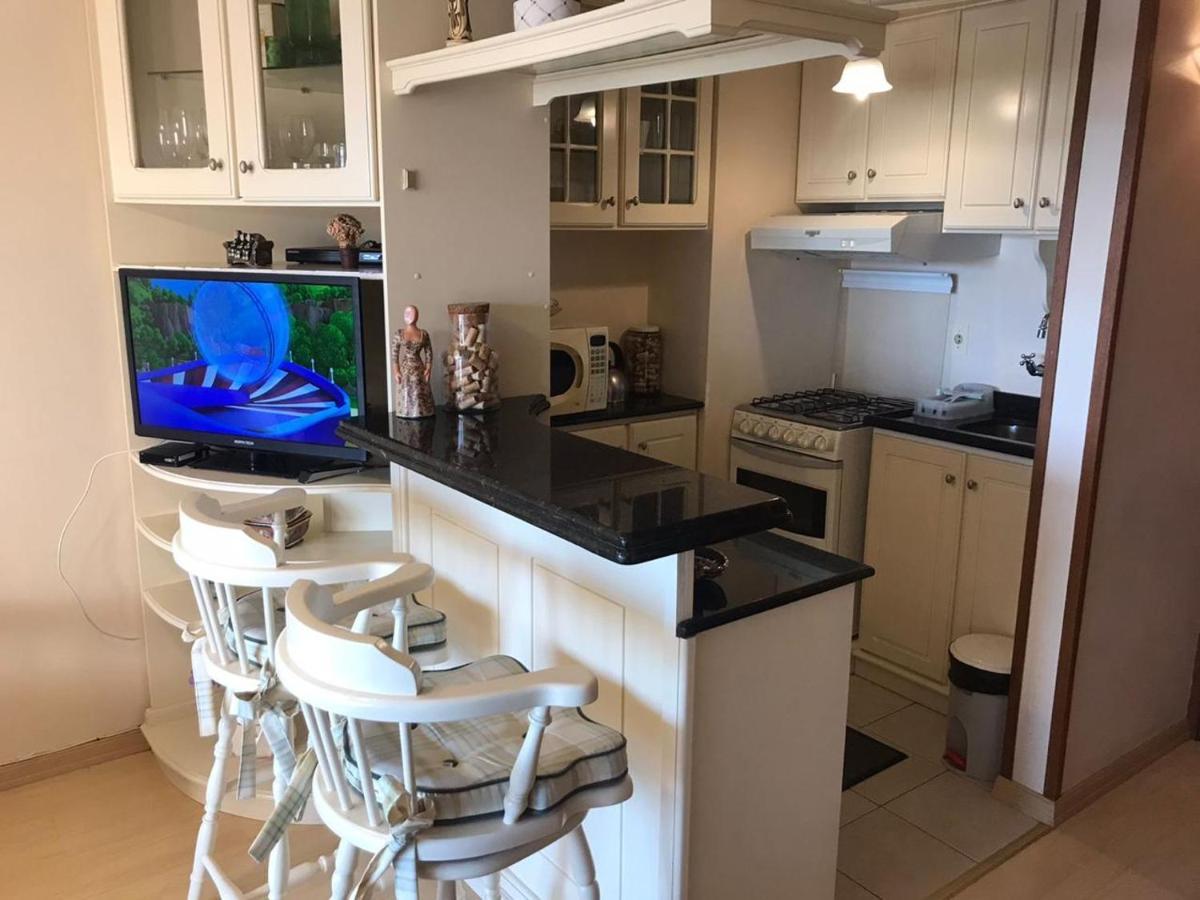 Flat Gramado Centro - Proximo Da Rua Coberta Apartment Екстериор снимка