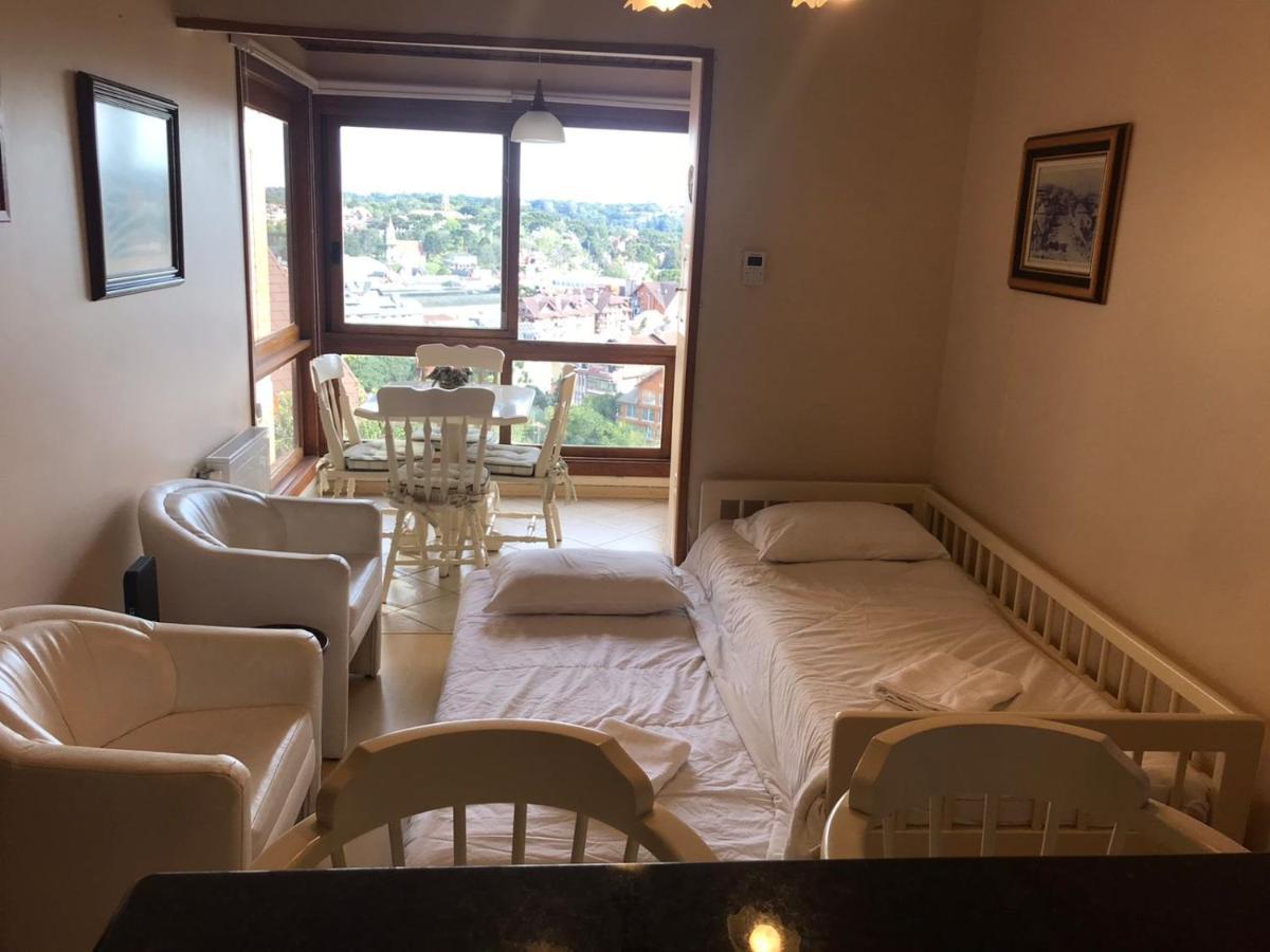 Flat Gramado Centro - Proximo Da Rua Coberta Apartment Екстериор снимка